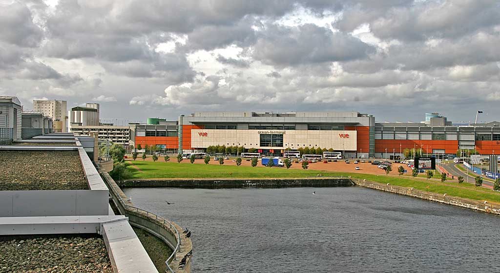 View from the roof of Scottish Government Office  -  September 2007