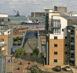 View from the roof of Scottish Government Office  -  September 2007