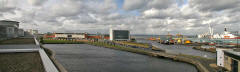 View from the roof of Scottish Government Office  -  September 2007