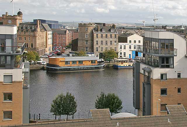 View from the roof of Scottish Government Office  -  September 2007