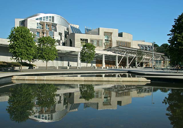 The Scottish Parliament Building - June 2006