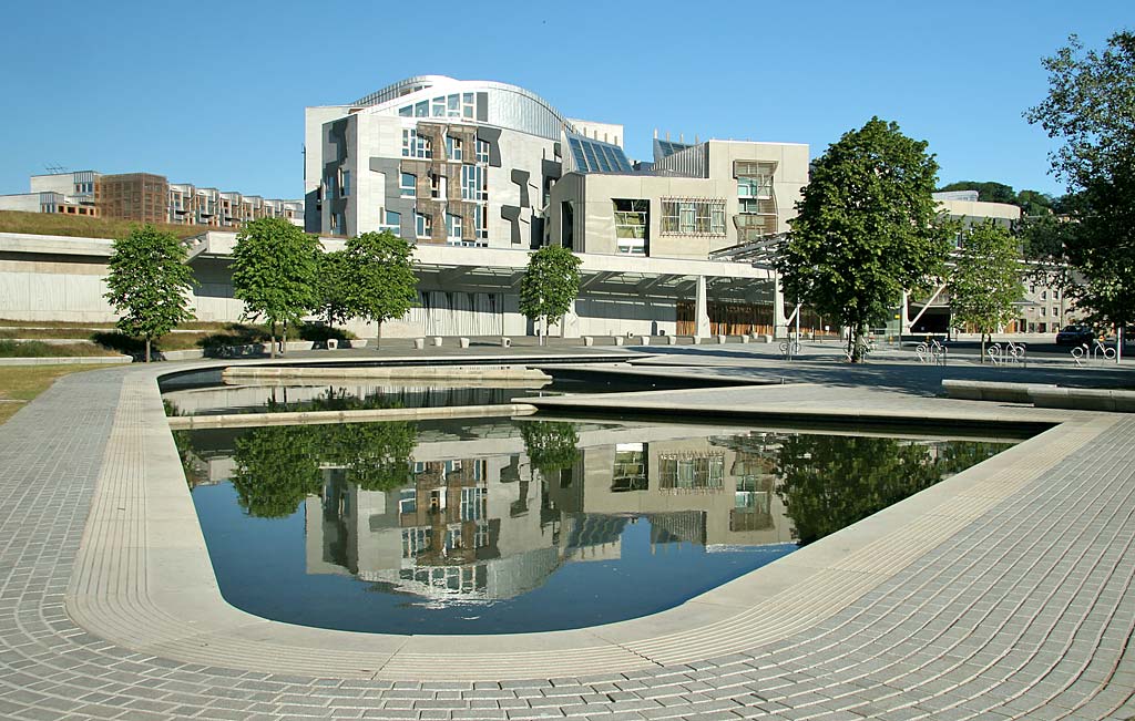 The Scottish Parliament Building  -  June 2006