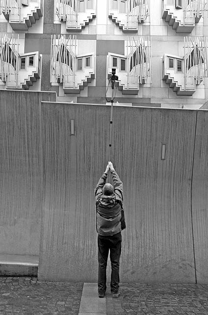 The Scottish Parliament Building  -  June 2006