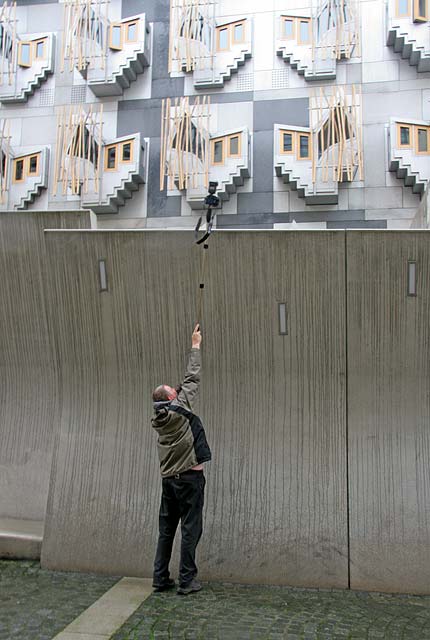 The Scottish Parliament Building  -  June 2006