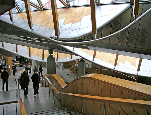 The Scottish Parliament Building  -  June 2006