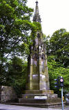 Tribute Fountain to Catherine Sinclair - at the corner of North Charlotte Street and St Colme Street