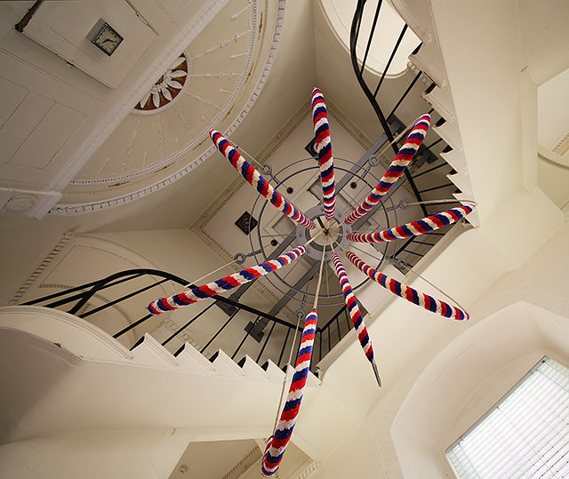 Bell Ropes and Staircases, in the tower of St Andrew's and St George's West Church, George Street, Edinburgh