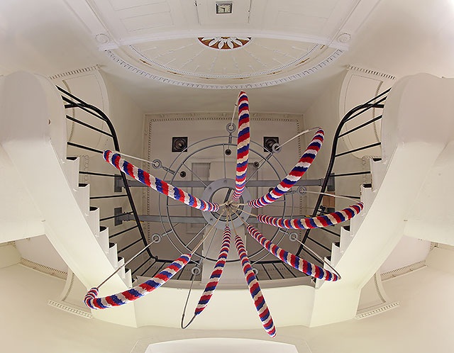 Bell Ropes and Staircases, in the tower of St Andrew's and St George's West Church, George Street, Edinburgh