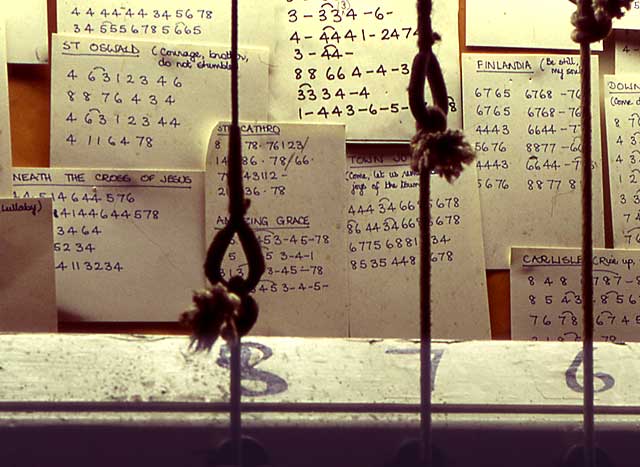 The Bell Ropes at St George's & St Andrew's Church, George Street, Edinburgh