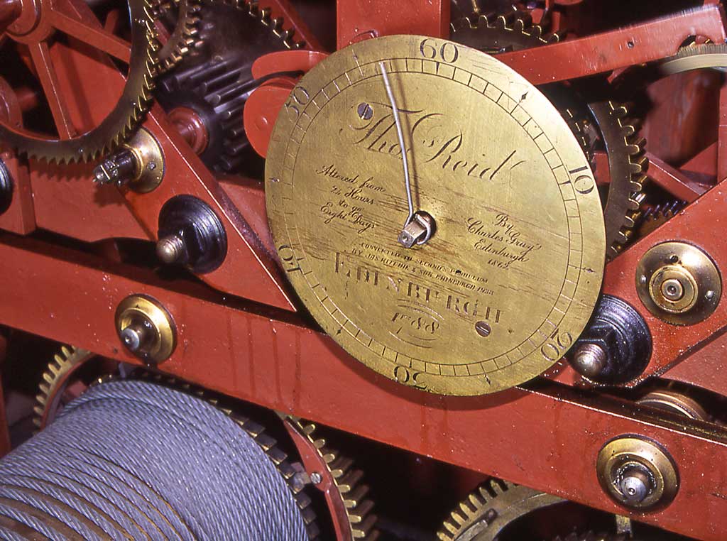 The clock at St Andrew's  & St George's Church, George Street, Edinburgh