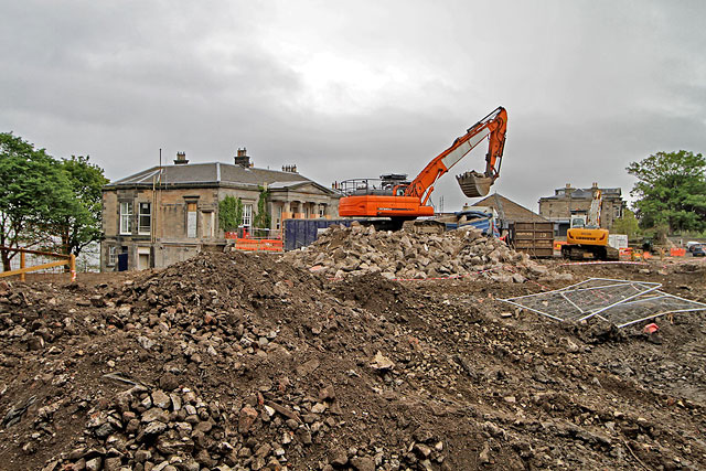 St Coluba's Hospice  -  Construction Vehicles, June 2012