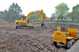 St Coluba's Hospice  -  Construction Vehicles, June 2012