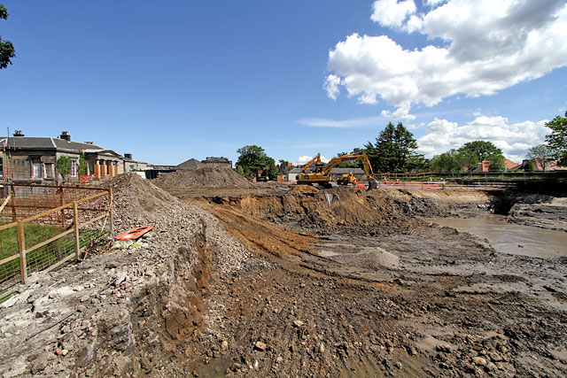 St Coluba's Hospice  -  Excavations, June 2012