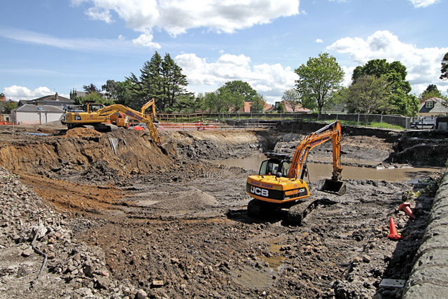 St Coluba's Hospice  -  Excavations, June 2012