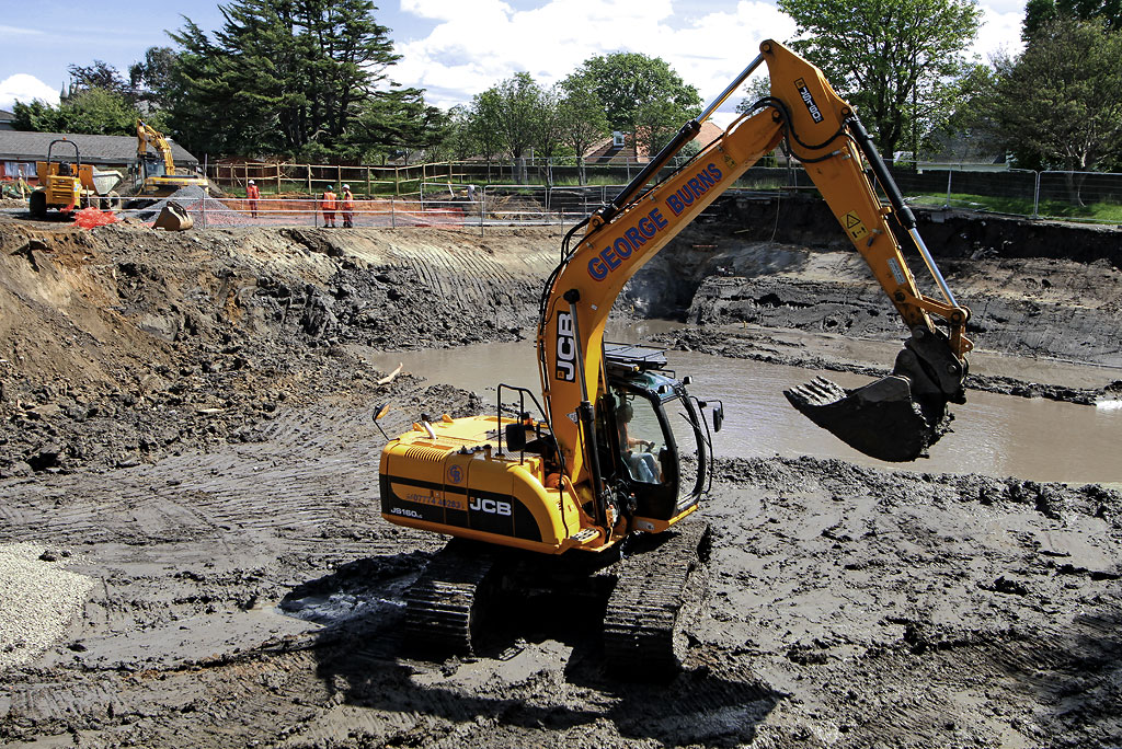 St Coluba's Hospice  -  Excavations, June 2012