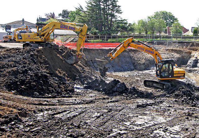 St Coluba's Hospice  -  Excavation, June 2012