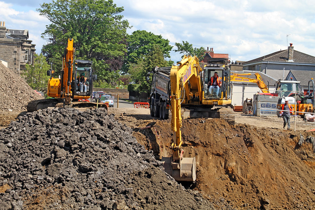 St Coluba's Hospice  -  Excavation, June 2012