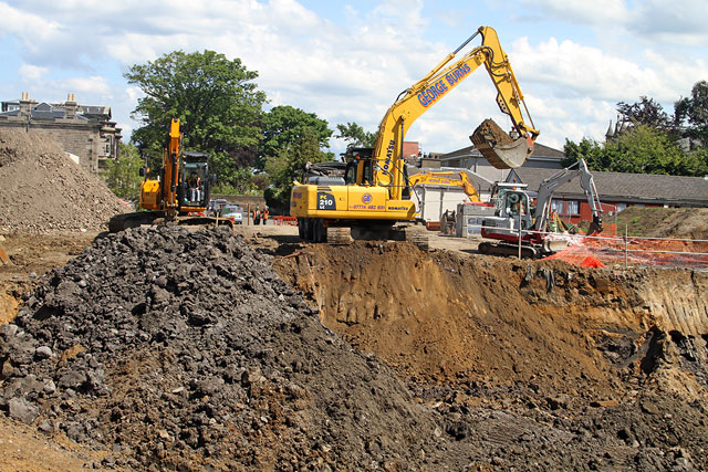 St Coluba's Hospice  -  Excavation, June 2012