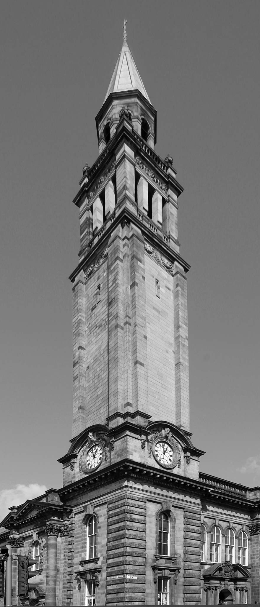 St George's West church on the corner of Shandwick Place and Stafford Street, West End, Edinburgh - 2011