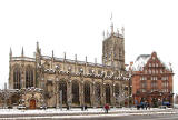 St John's Church at the West End of Princes Street and the Caledonian Hotel at the foot of Lothian Road