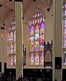 Stained Glass Windows in St John's Church at the West End of Princes Street  -   December 2011