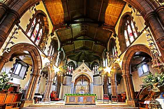 St Mary's RC Cathedral at the top of Broughton Street, Edinburgh:  Photo taken February 2, 2015