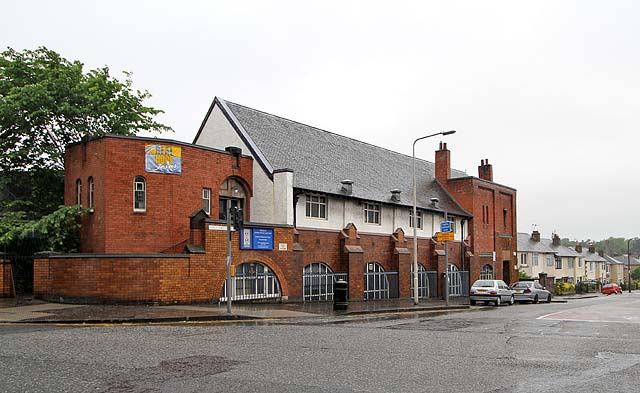 St Philips' Scottish Episcopal Church on the corner of Broughton Road and Logie Green Road