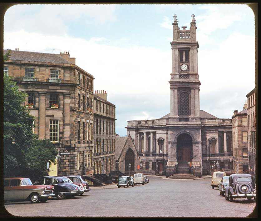 Photograph by Charles W Cushman - St Stephen's Church, Stockbridge, Edinburgh - 1961