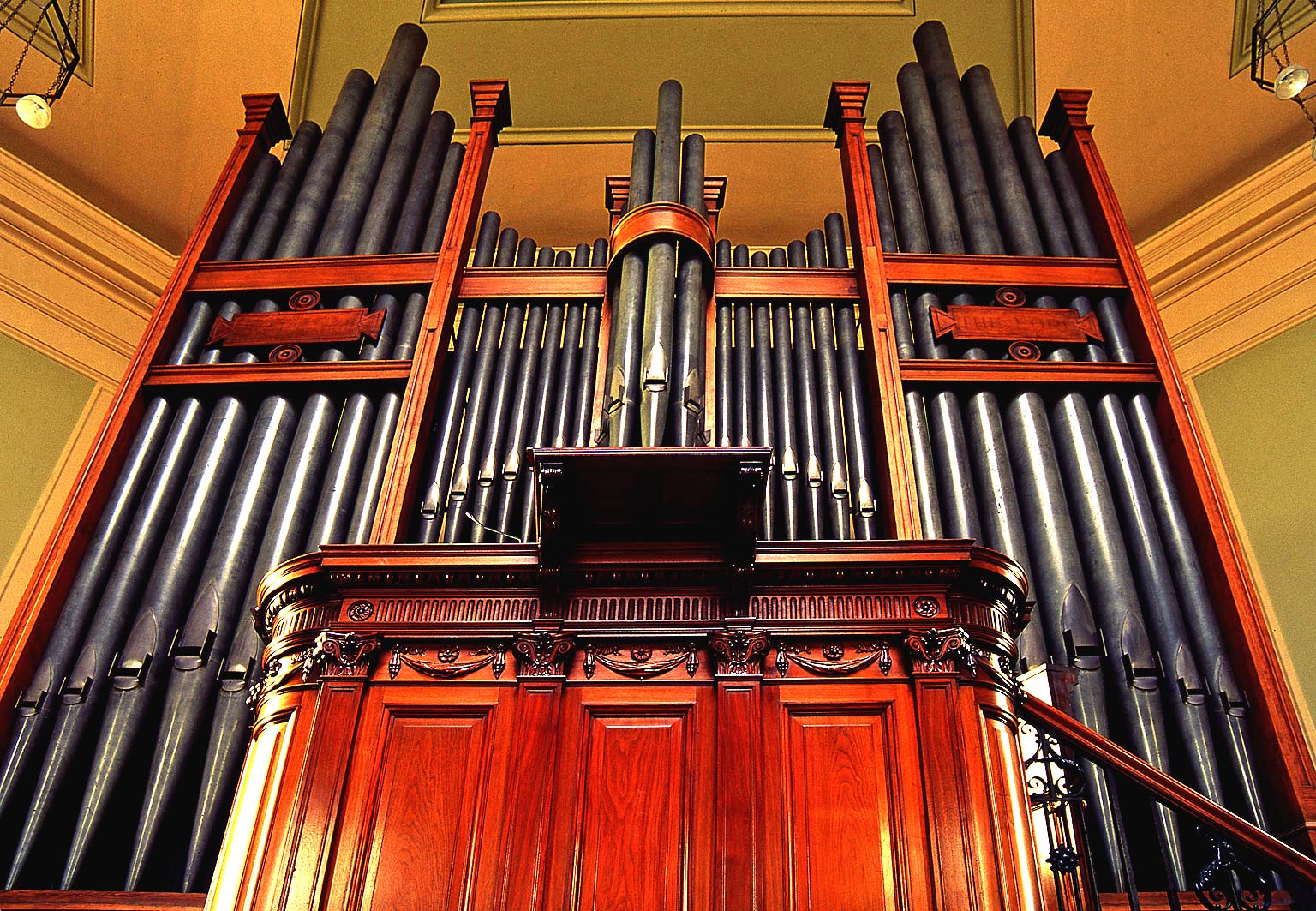 St Stephen's Church, Stockbridge, Edinburgh, Organ - 1996