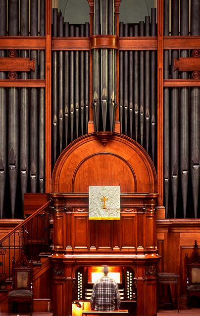 St Stephen's Church, Stockbridge, Edinburgh, Organ and Organist - 1994