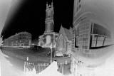 St Stephen's Church and St Vincent Bar  -  Negative taken with a pinhole camera  -  29 April 2007