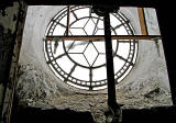 St Stephen's Church  -  Clock face photographed from inside the tower - 2010