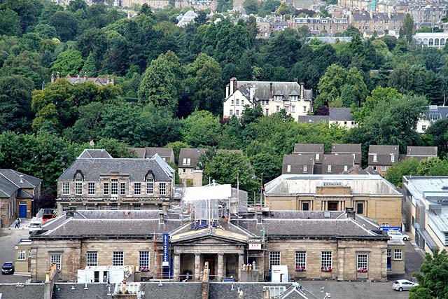 View from the roof of St Stephen's Church Tower, looking to the north