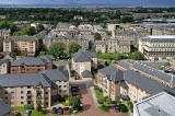 View from the top of the tower at St Stephen's Church, Stockbridge, looking west  - 2010