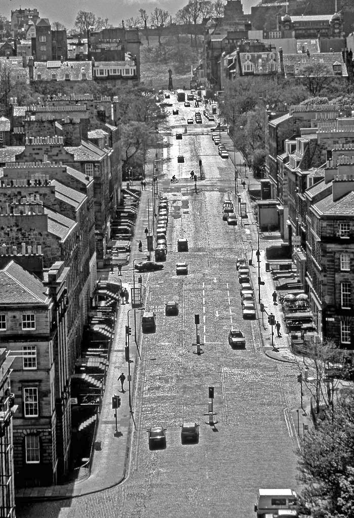 View from the roof of St Stephen's Church Tower, looking to the south