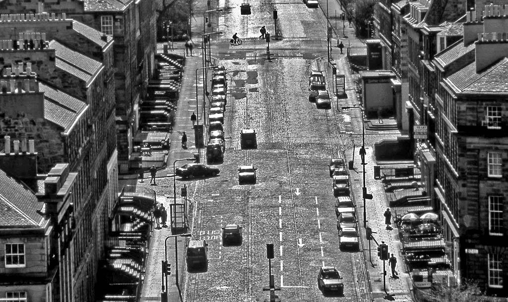 View from the roof of St Stephen's Church Tower, looking to the south