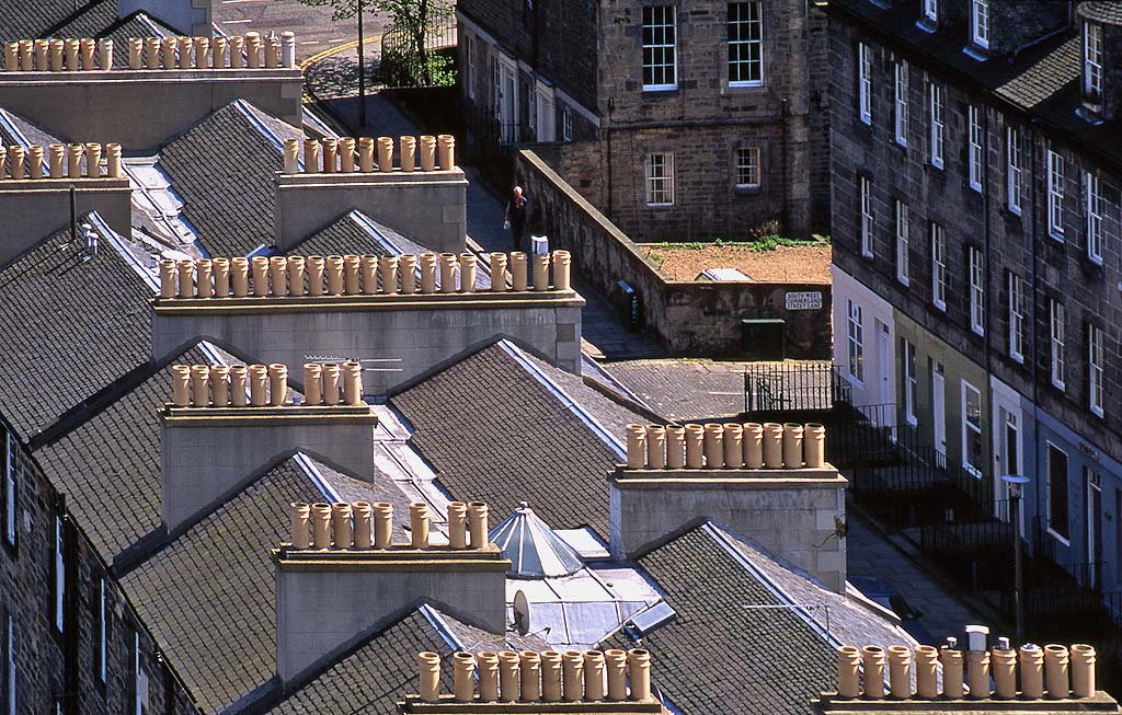 View from the roof of St Stephen's Church Tower, looking to the south