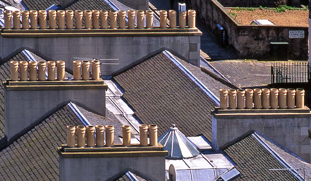 View from the roof of St Stephen's Church Tower, looking to the south