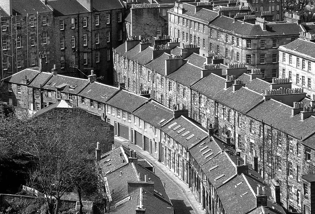 View from the roof of St Stephen's Church Tower, looking to the south