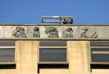 Standard Life Investments Head Office  -  1 George Street  - Foolish Virgins in bronze