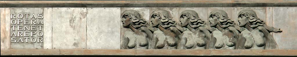 Standard Life Investments Head Office  -  1 George Street  - Sculpture in Bronze Relief  -  Foolish Virgins