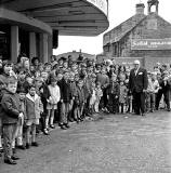 Queue outside The State Cinema, Great Junction Street, Leith