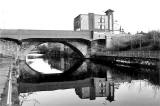 State Cinema and Bridge over the Water of Leith, Great Junction Street, Leith - 1987