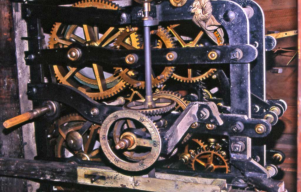 Clock at Tolbooth St John's Church  - 1992