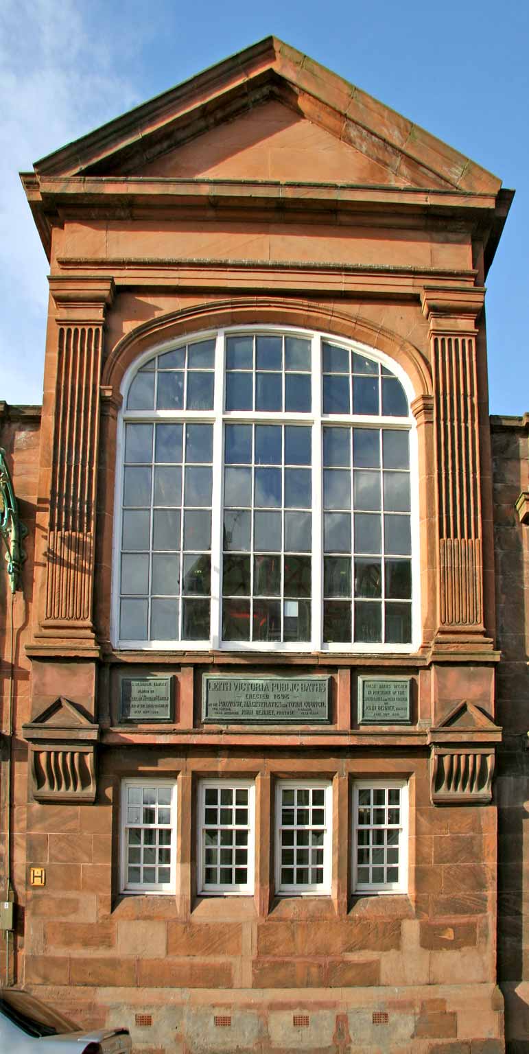 Victoria Baths Leith  -  Photograph taken November 2005