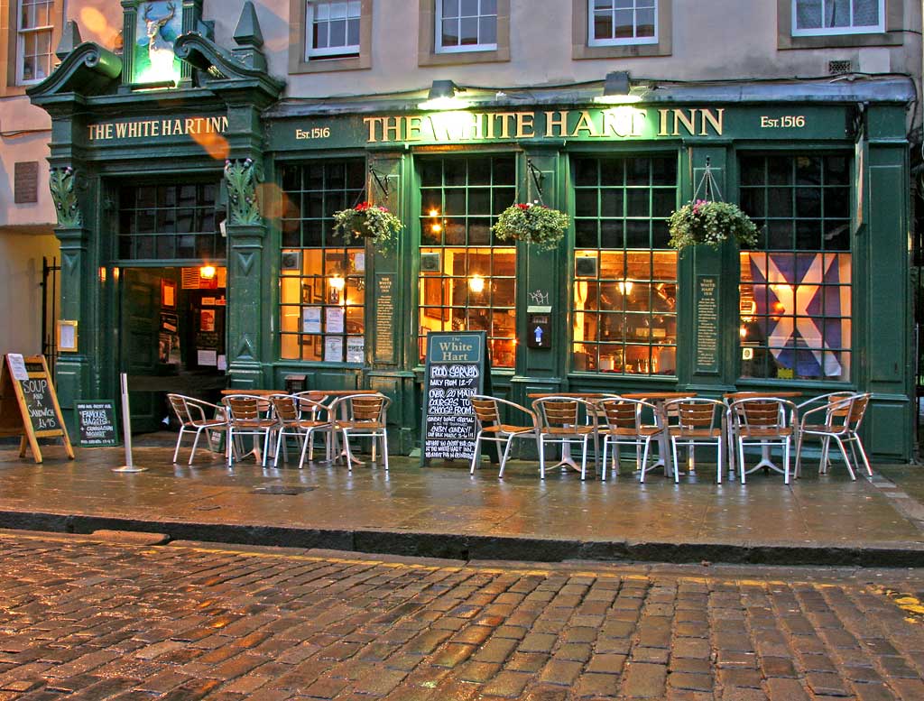 White Heart Inn  -  The Grassmarket