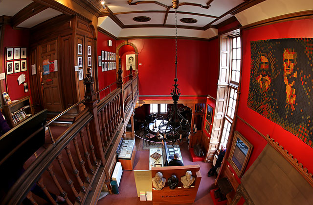 The Writers' Museum, Lady Stair's Close, Lawnmarket, Edinburgh - Looking down from the balcony