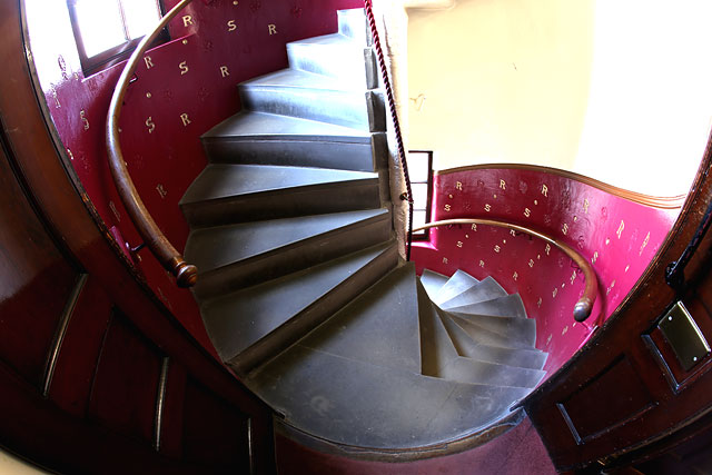 The Writers' Museum, Lady Stair's Close, Lawnmarket, Edinburgh - Spiral Staircase