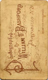 Bashford carte de visite  -  brown back