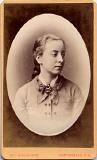 Bashford carte de visite  -  card with red back